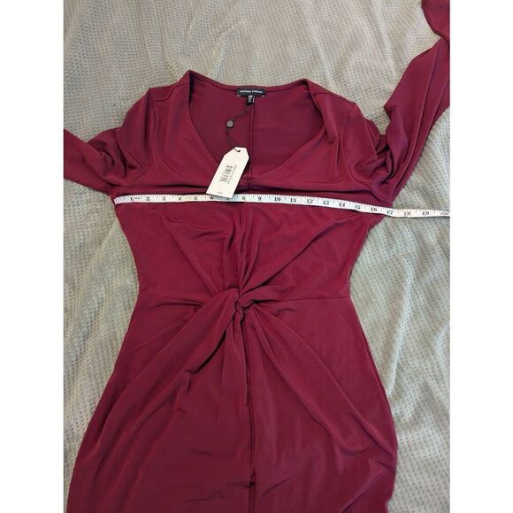 Brand New Universal Standard Women's Size 3XS XXXS Purple Long Sleeve Dress - Picture 7 of 7